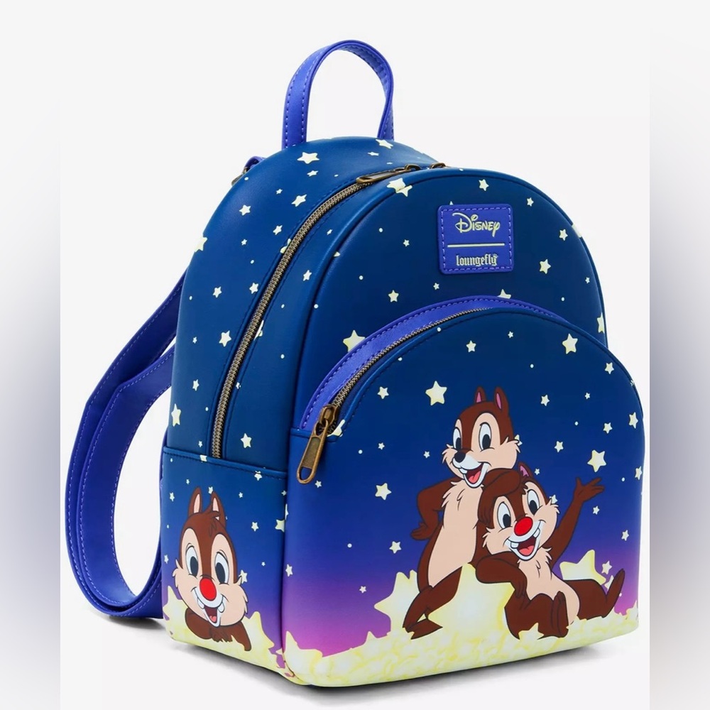 Disney Loungefly Chip and Dale Backpack - Picture 2 of 5